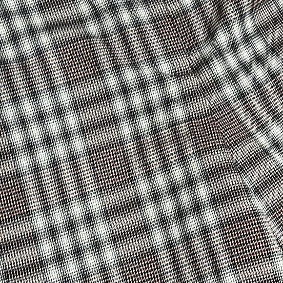 Theory Demitria 4 Multi Optical Plaid Pant Size 4 C15 - Picture 7 of 9